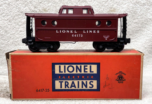 6417-25 Lionel Lines N5C Caboose (8+/OB)