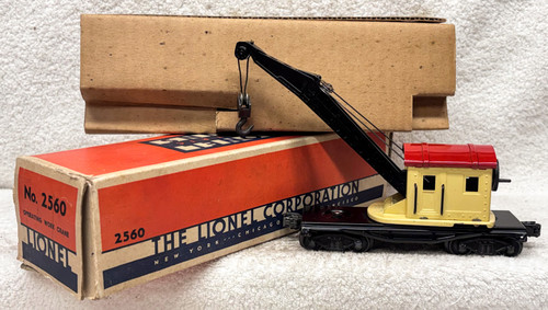 2560 Lionel Lines Crane Car (7++/OB)