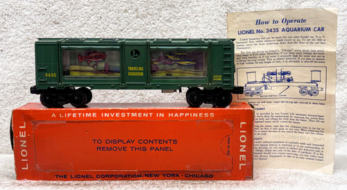 3435 Traveling Aquarium Box Car (9/OB)