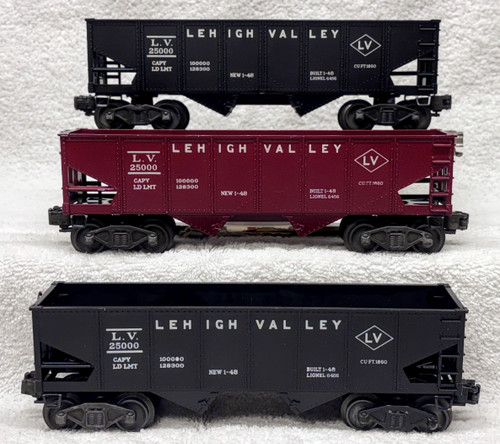 6456 Lehigh Valley Hopper: Set of Three (7++)