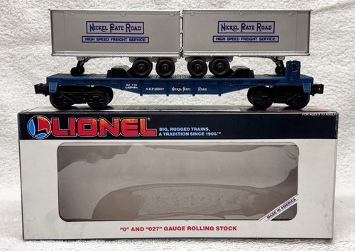 16307 Nickel Plate Flatcar w/ Vans (7++/OB)