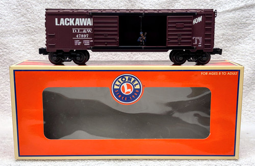 39248 D. L. & W. Double Door Box Car (9/OB)