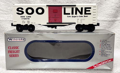 Williams 33 / 172978 Soo Line Box Car (9/OB)