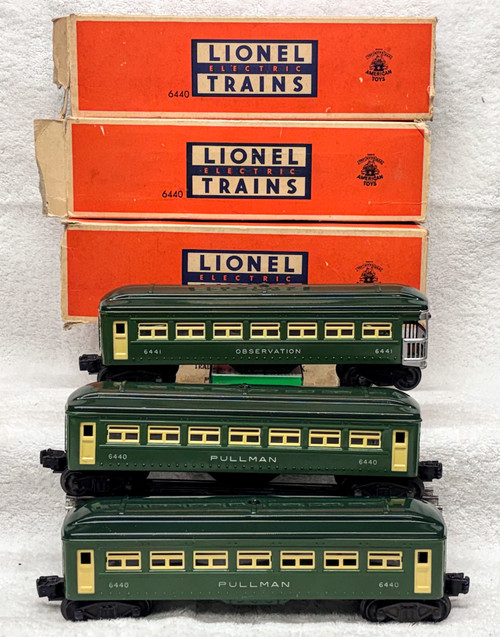6440, 6440 & 6441 Three Car Passenger Set (7++/OB)