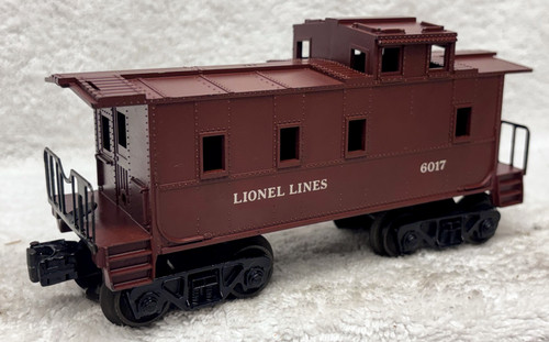 6017 Lionel Lines Caboose: Painted Brown (7)