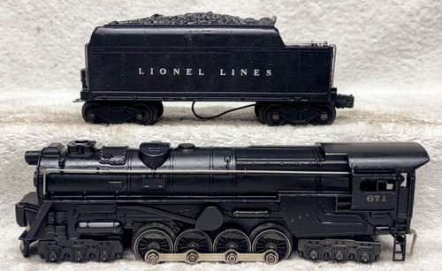 671 Turbine w/ 671W Tender: Smoke Bulb (8)