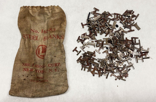 165-83 Steel Blanks w/ Bag (6)