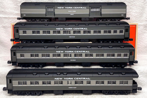 19080, 19081, 19082 & 19083 New York Central Passenger Car Set (9/OB)