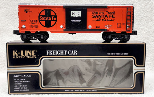 K-Line 90010 A.T. & S.F. Steel Sided Reefer (NOS)