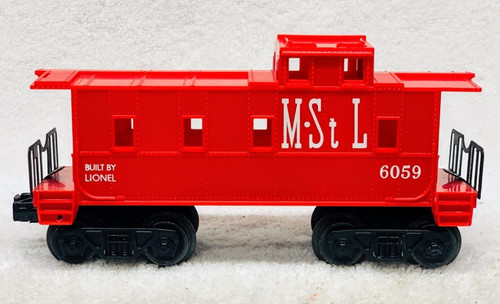 6059 M. & St. L. Caboose: Molded Red (8)