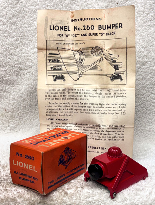 260 Illuminated Bumper: Orange Box (9/OB)