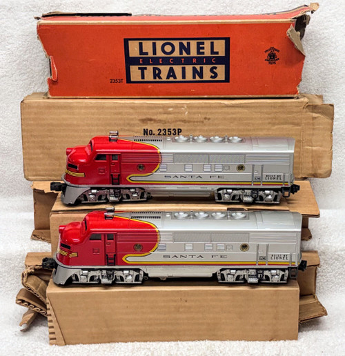 2353 Santa Fe F3 AA Diesels (8/OB)