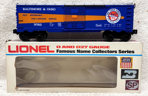 9783 Baltimore & Ohio Box Car (9/OB)