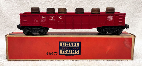 6462-125 New York Central Gondola: Molded Red (7+/OB)