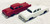 6414 Automobiles: Set of Two Original, Red & White (7++)