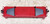 6121 Red Flatcar w/ Pipes (7+)