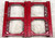 270 Truss Bridge: Set of Five, True Red (6 to 6+)