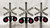 154 Road Crossing Signal: Set Of Three (7 to 7+)