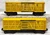 6656 Stock Car: Set Of Two Light Yellow (7 & 7+)