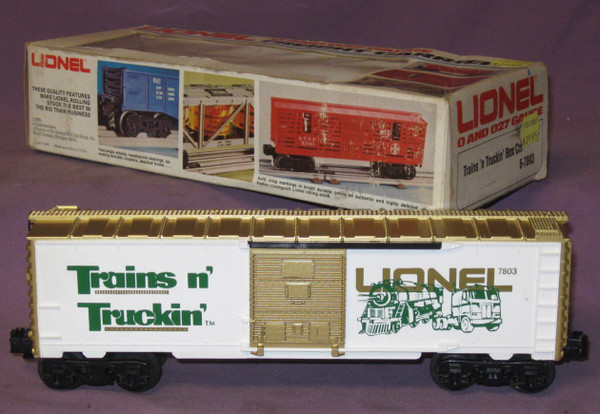 7803 Trains N Truckin' Box Car (NOS)