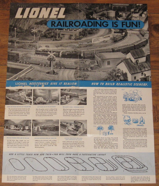 1951 Lionel Railroading Is Fun (7+)