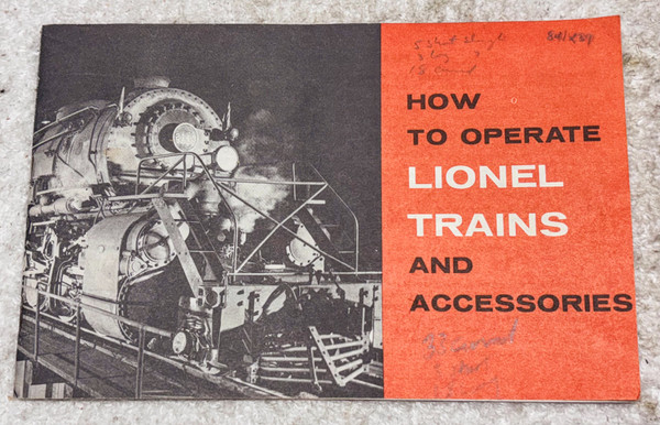 1960 How To Operate Lionel Trains and Accessories (8+) 1960 How To Operate Lionel Trains and Accessories (8+)