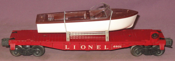 6801 Flatcar w/ Repro Brown Boat (7)