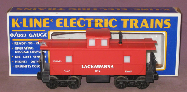 K-Line 677 Lackwanna N5C Caboose (9/OB)