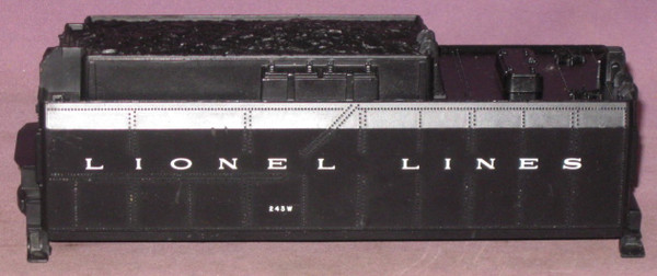 234W Lionel Lines Tender: Shell only (7+)