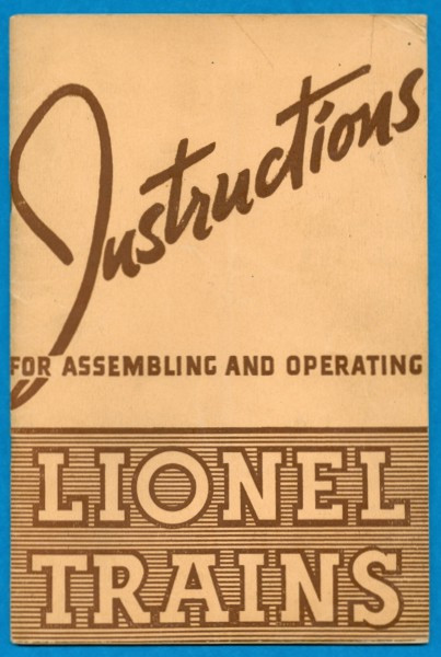 1940 Instructions For Assembling and Operating Lionel Trains (7)