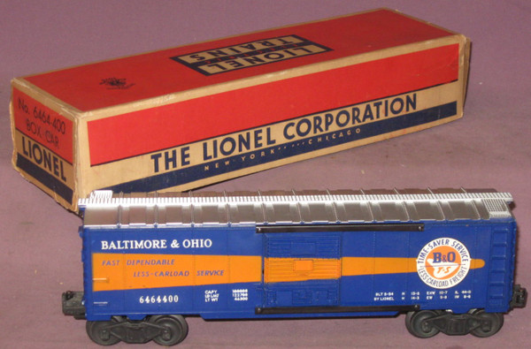 6464-400 Baltimore & Ohio Box Car (7+/OB)