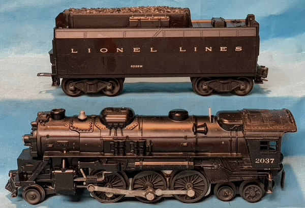 2037 Prairie Steam Locomotive w/ 6026W Tender (6+)