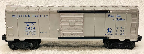 6464-1 Western Pacific Box Car (7+)