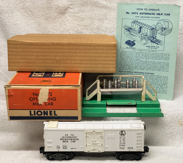 3472 Automatic Refrigerator Car w/ Stand (7++/OB)