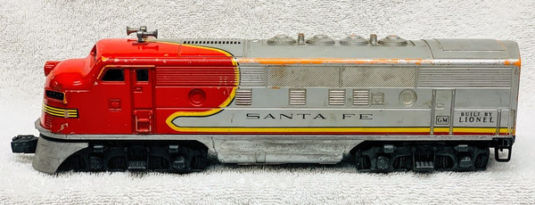 2243 Santa Fe F3 A Unit Diesel: Orange Mold (6)