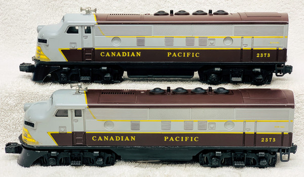 2373 Canadian Pacific F3 AA Diesels (7++)
