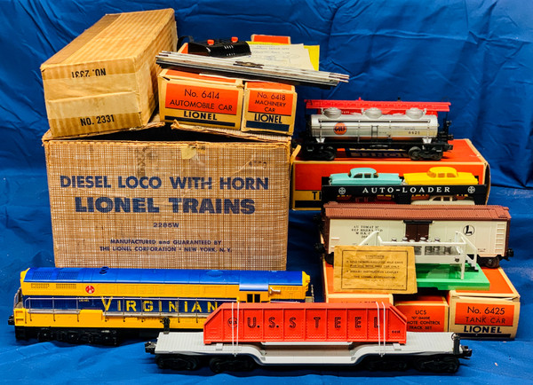 2285W Virginian Five Car Freight Set (7++ to 8/OB)