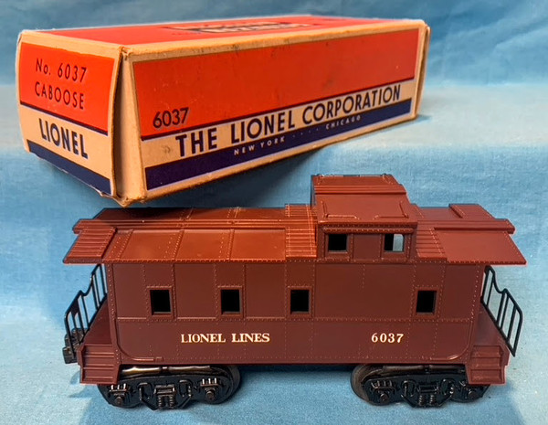 6037 Lionel Lines Caboose (7+/OB)