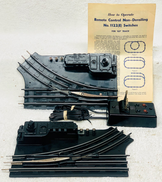 1122 Remote Control Switches: 027 Gauge (7+)