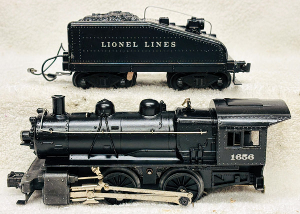 1656 Steam Locomotive Switcher w/ 6403B Tender (8+ / 7++)
