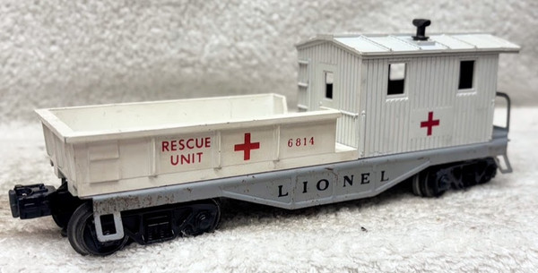 6814 Rescue Unit First Aid Work Caboose (6+)