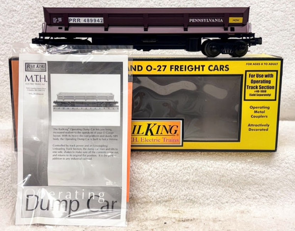 MTH 30-7951 Pennsylvania Operating Dump Car (NOS)