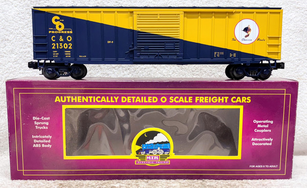 MTH 30-93063 Chesapeake & Ohio 50' Box Car (NOS)