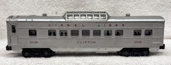 2432 Clifton Vista Dome Passenger Car (6+)