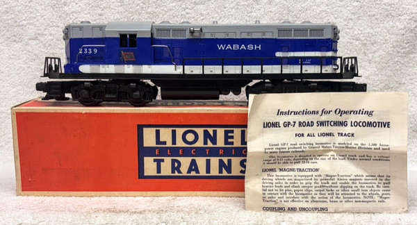 2339 Wabash GP-7 Diesel (8+/OB)