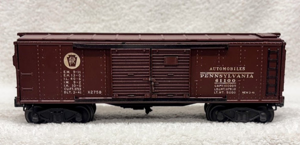 2758 Pennsylvania Automobile Box Car ( 7+ )