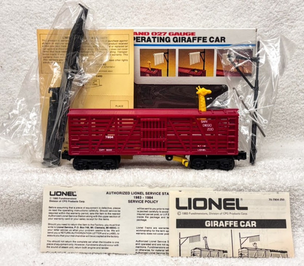 7904 San Diego Zoo Giraffe Car (NOS)
