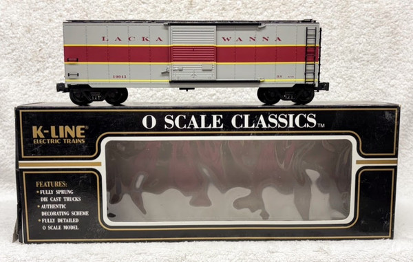 K-Line 761-1641 Lackawanna Box Car (9/OB)