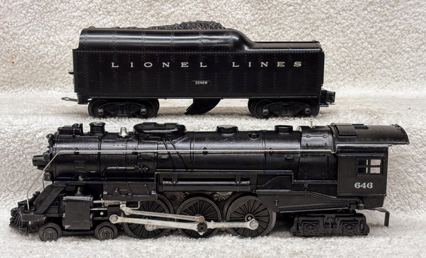 646 Hudson Steam Locomotive w/ 2046W Tender (7+)