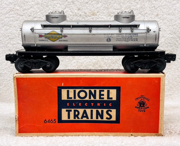 6465 Sunoco Two Dome Tank Car (6+/OB)